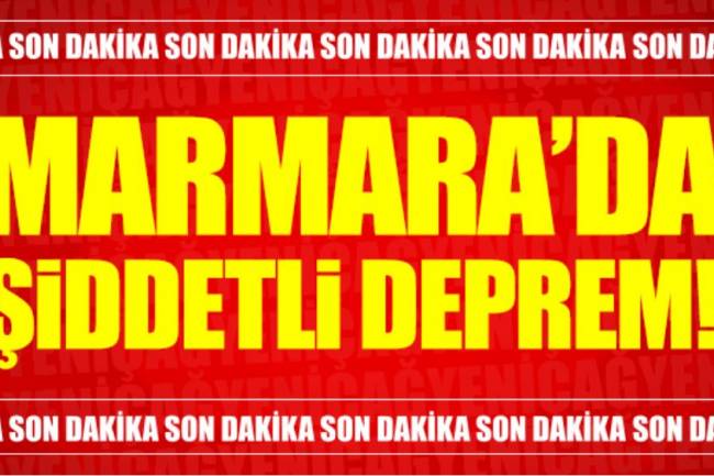 Silivri Açıklarında 5.8 Şiddetinde Deprem